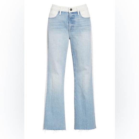 BUNDLE 3 for $75 
FRAME “Le crop mini boot” Olin color block tuxedo stripe jeans - Picture 4 of 9